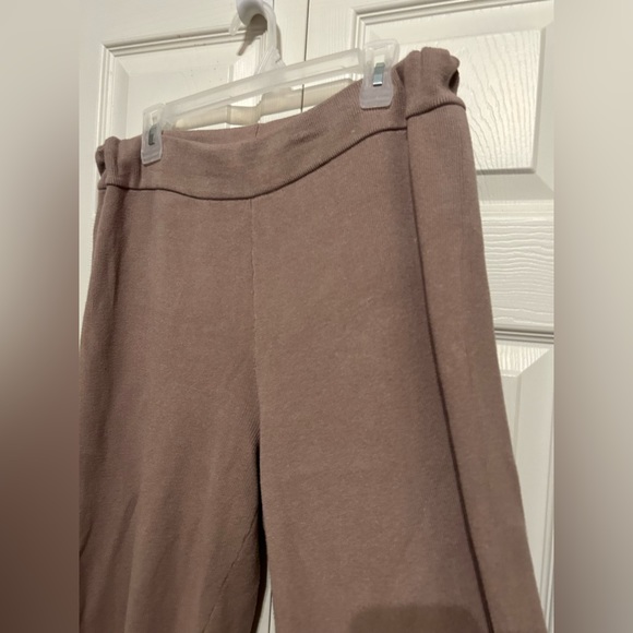 Dynamite Slight Flare Leg Sweater Pants - Picture 4 of 8